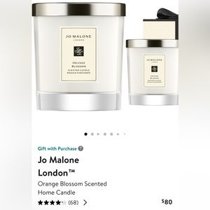 NWT Joe Malone orange blossom candle